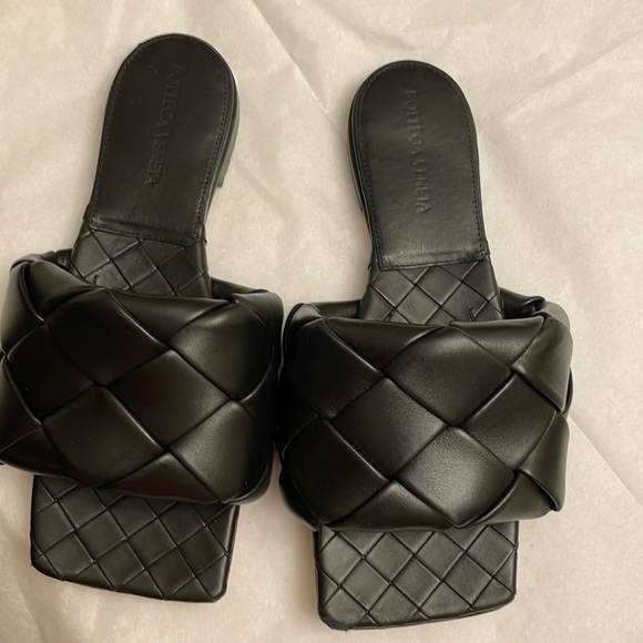 Lido Flat Sandals Bottega Veneta Quilted Leather Sandals Buy